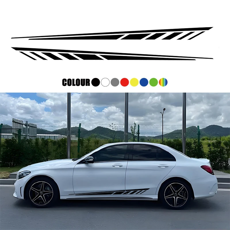 Автомобильные аксессуары боковая юбка кузова наклейка персонализированные