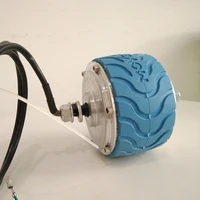 hongjun 4 inch custom tyre brushless hub mtor with gear