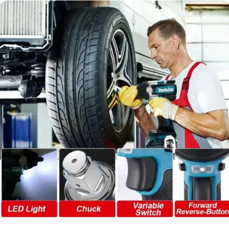 Бесщеточный электрический ключ Makita DTW700