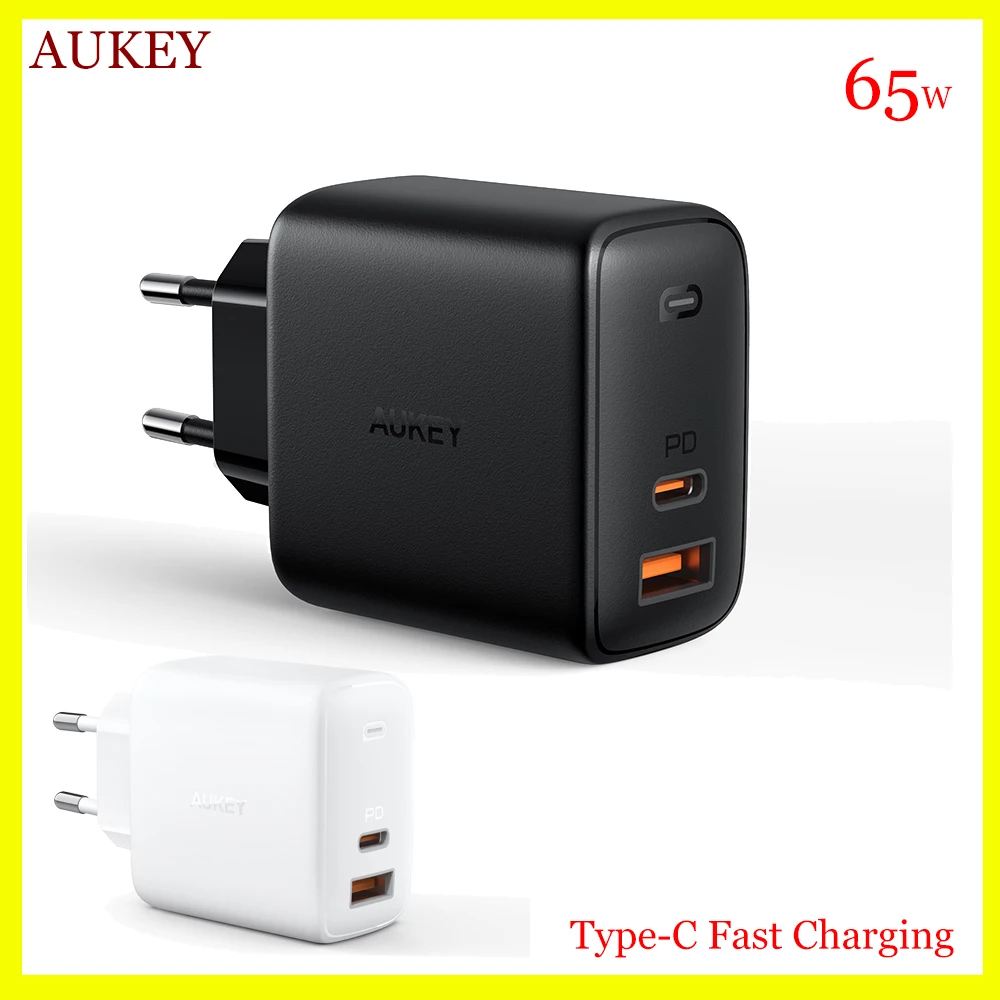 Зарядная Станция AUKEY 65 Вт быстрая зарядка |