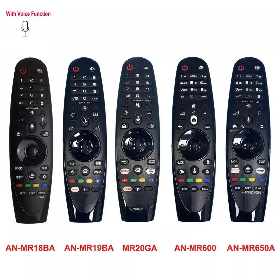 

Missgoal AN-MR18BA Smart IR Voice Magic Remote Control For LG UK6300 43UK6390PLG Air Mouse Gyro TV Remote Controller home