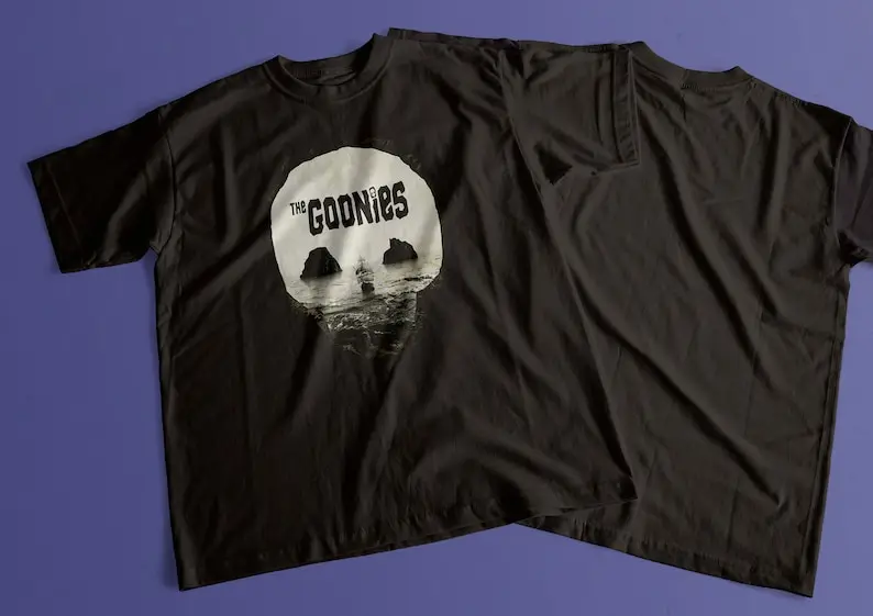 Футболка The Goonies Richard Donner Стивен Спилберг 1985 г. футболка с ретро-принтом HQ тяжелый