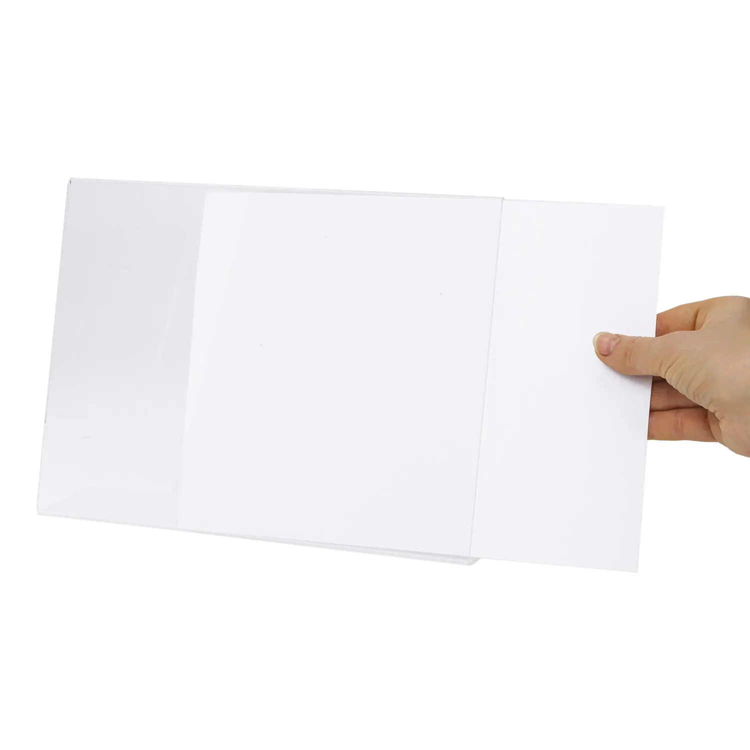 Подставка настольная для рекламных материалов ГОРИЗОНТАЛЬНАЯ (297х210 мм) А4