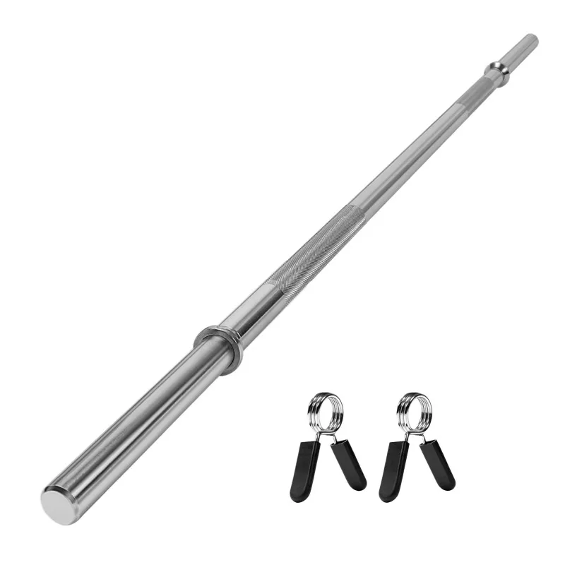 

XPRT Fitness Standard Weight Lifting Barbell 5 FT, Rated 350 lbs dumbbell bar