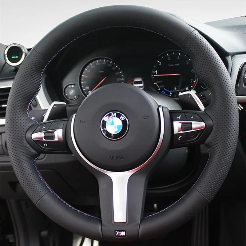 

Сделай Сам, ручная строчка, замша, кожа, искусственная кожа для BMW 3 серии 2 серии M X1 X3 X4 Z4 X6, интерьерные автомобильные аксессуары