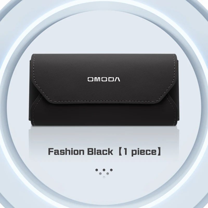 

Для Chery Omoda 5 9 FX C5 E5 C9 EV PHEV: Портативный кожаный чехол-держатель для очков, солнцезащитный козырек для автомобиля, органайзер для хранения очков