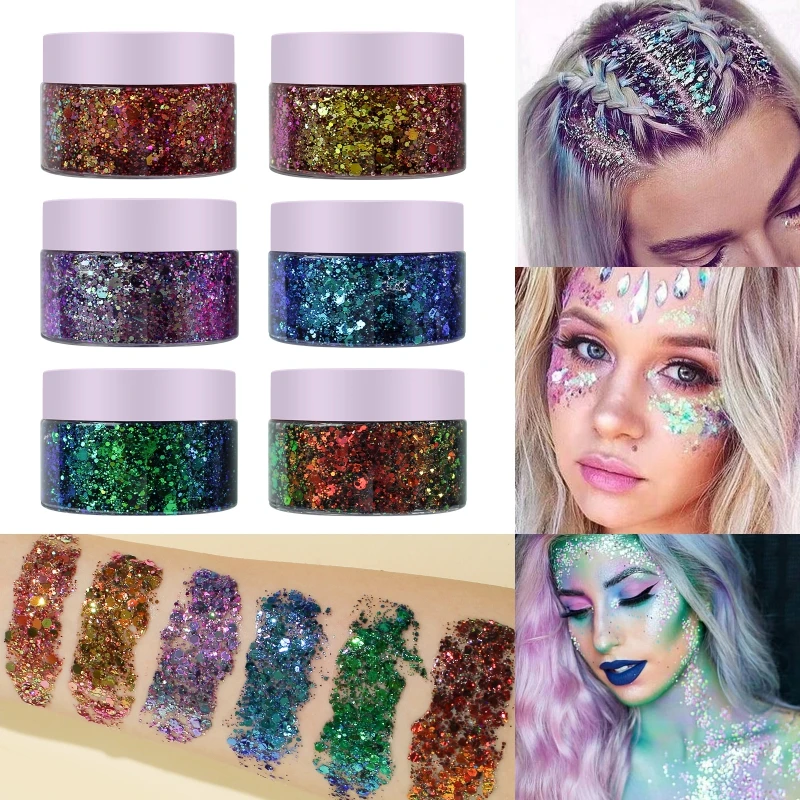 Changing Long Lasting Sparkling Makeup