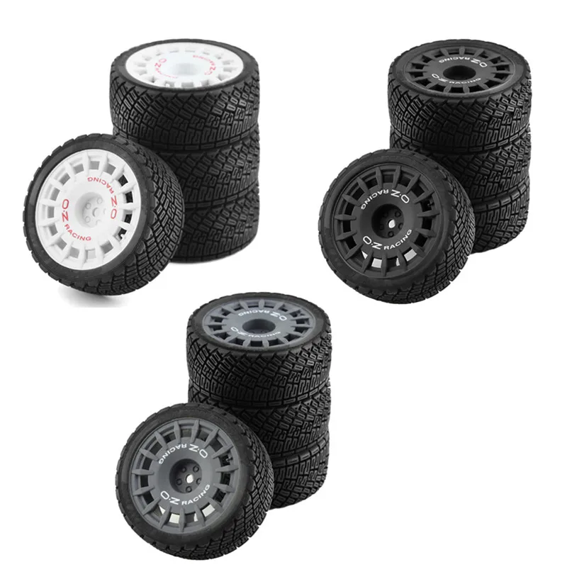 

4PCS 1/10 RC Racing Car Tires On Road Tyre Wheel for Tamiya TT01 TT02 XV01 HPI 1/10 RC Car Upgrades Parts