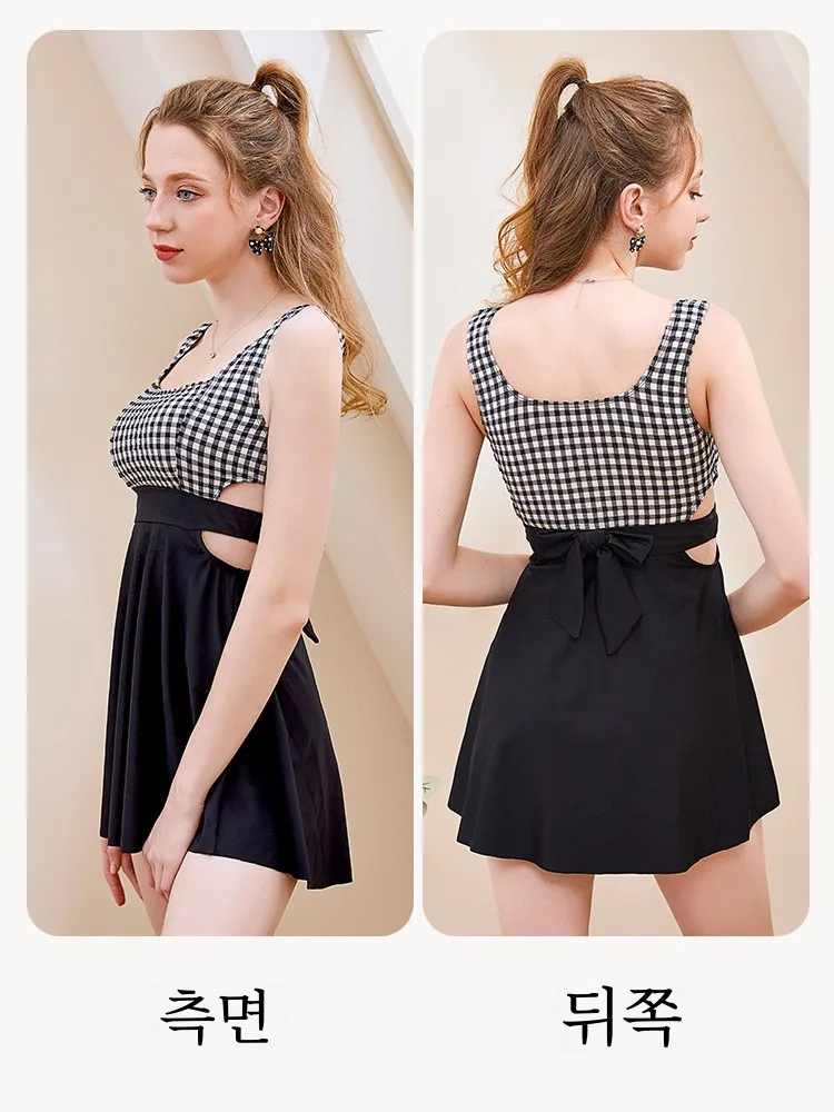 Новинка 2023 милый купальник для похудения Fairy Sle закрывающий живот небольшой бюст