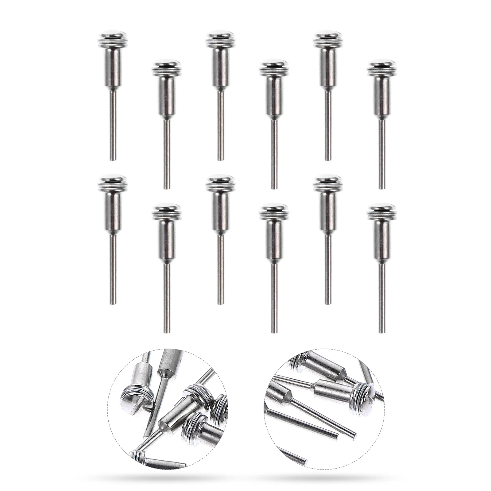 

20 Pcs High Speed Steel Connecting Rod Multipurpose Rods Premium Clamping Safe Quality 5x1x0.3cm Screw Silver