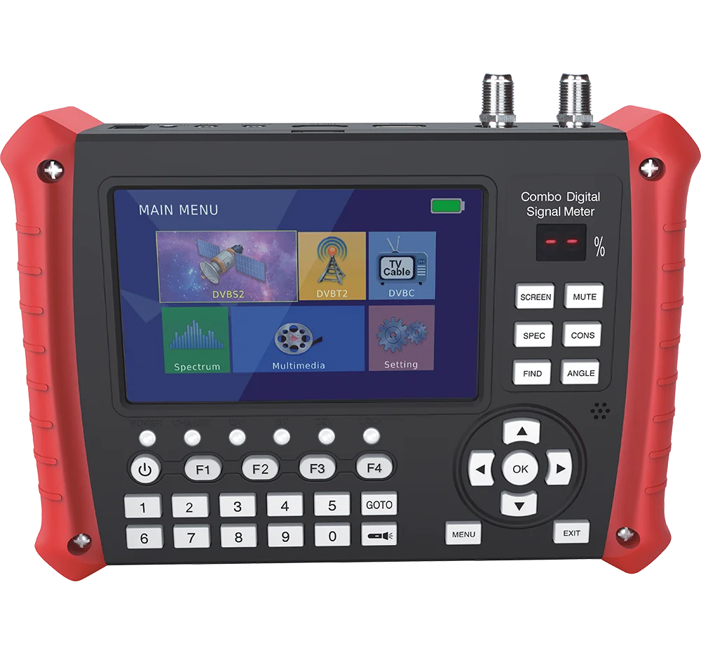 Комбинированный сигнальный измеритель спутникового сигнала Softel dvb c s s2 t2 с
