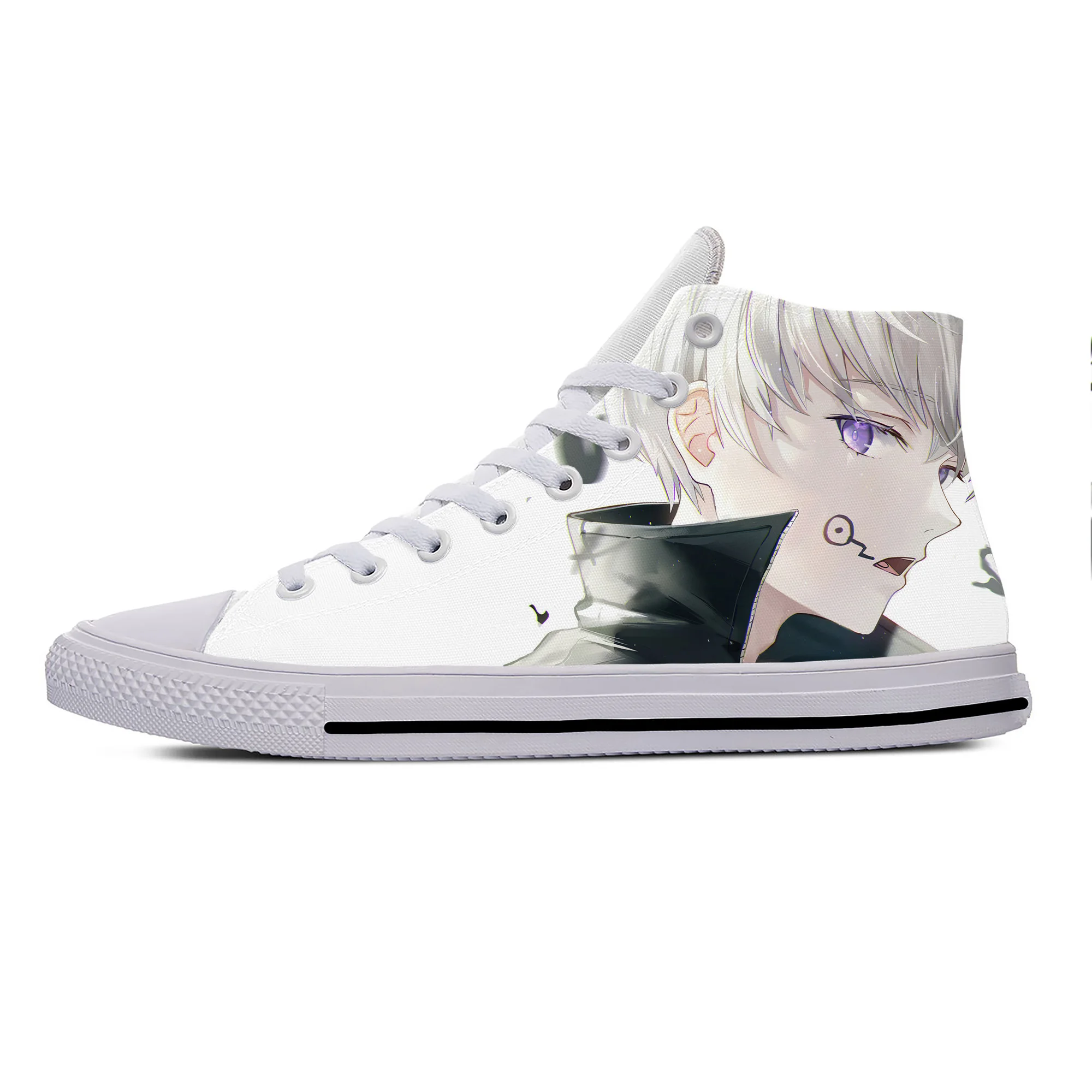 

Anime Manga Cartoon Jujutsu Kaisen Inumaki Toge Casual Cloth Shoes High Top Lightweight Breathable 3D Print Men Women Sneakers