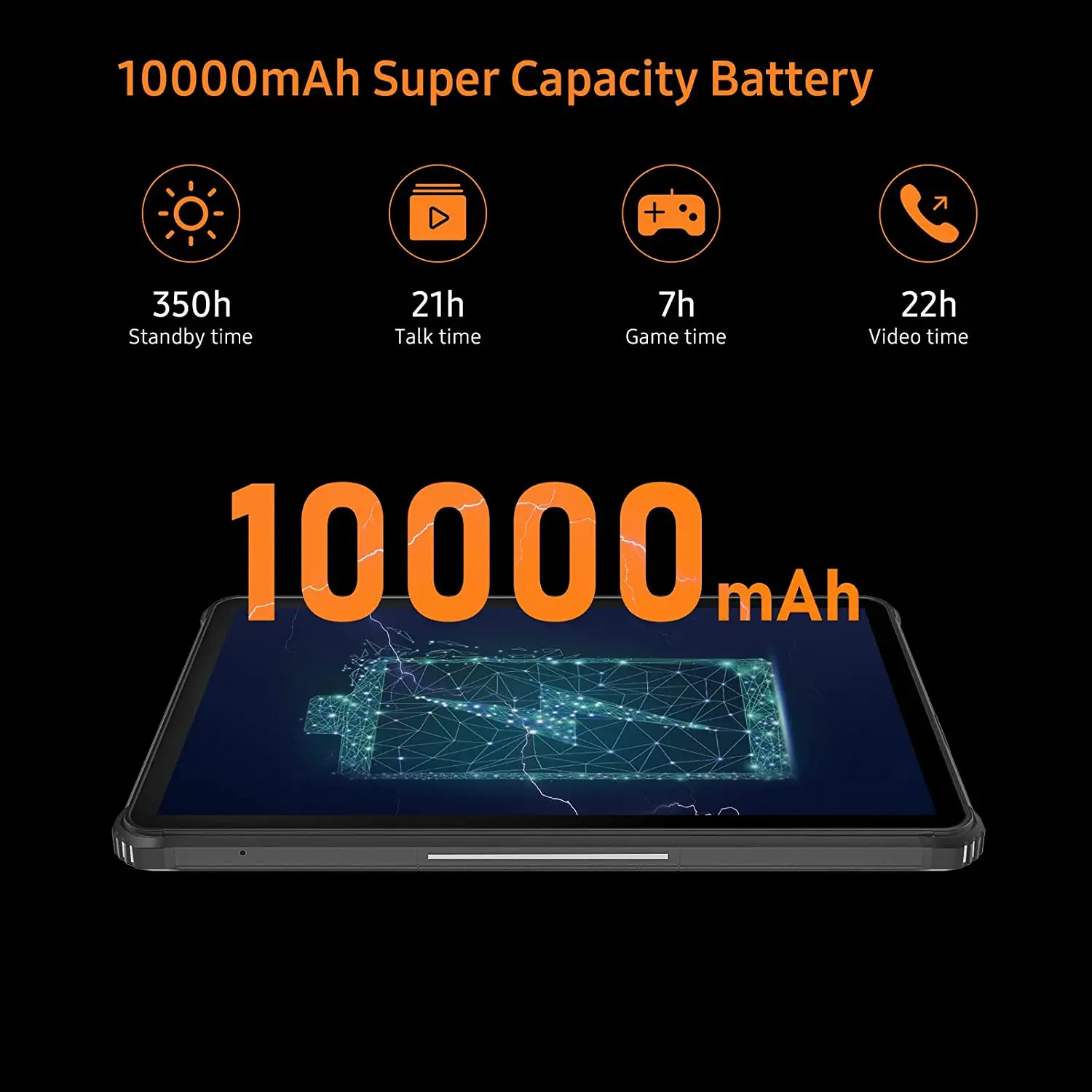 Oukitel RT1 Rugged Tablets 10000mAh Battery Smartphone 10 Inch FHD Cheap Tablet Android 16MP Camera Cell Phone Swimming