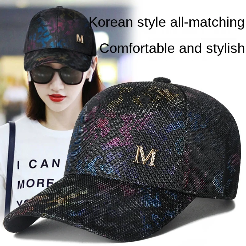 Hat For Women Female Baseball Cap Summer Colorful Camouflage Fashion Luxury Brand Sports Golf Trucker Hat A Snapback Hip Hop