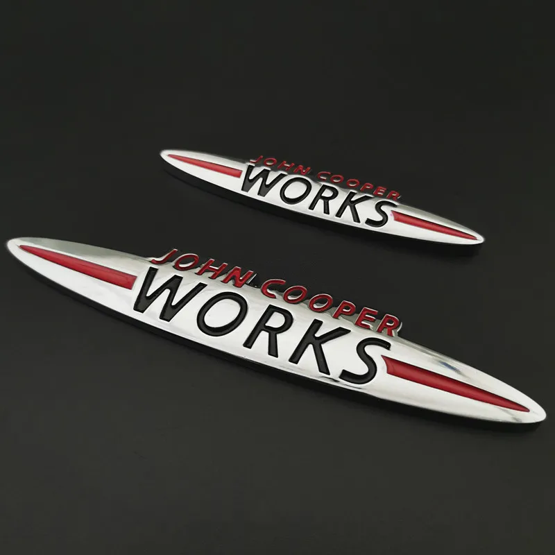 Эмблема-наклейка на автомобиль значок для Mini Cooper S John Works R50 R52 R53 R55 R56 R57 R58 R59 R60 R61 F55
