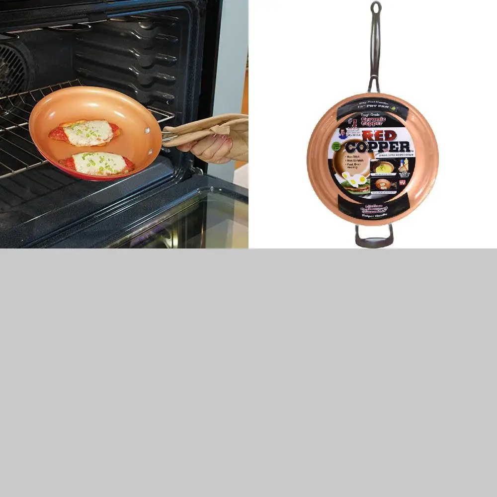 

Lovely, Perfect Red Copper 12" PAN Single Pack - An Ideal Cookware for Your Kitchen!