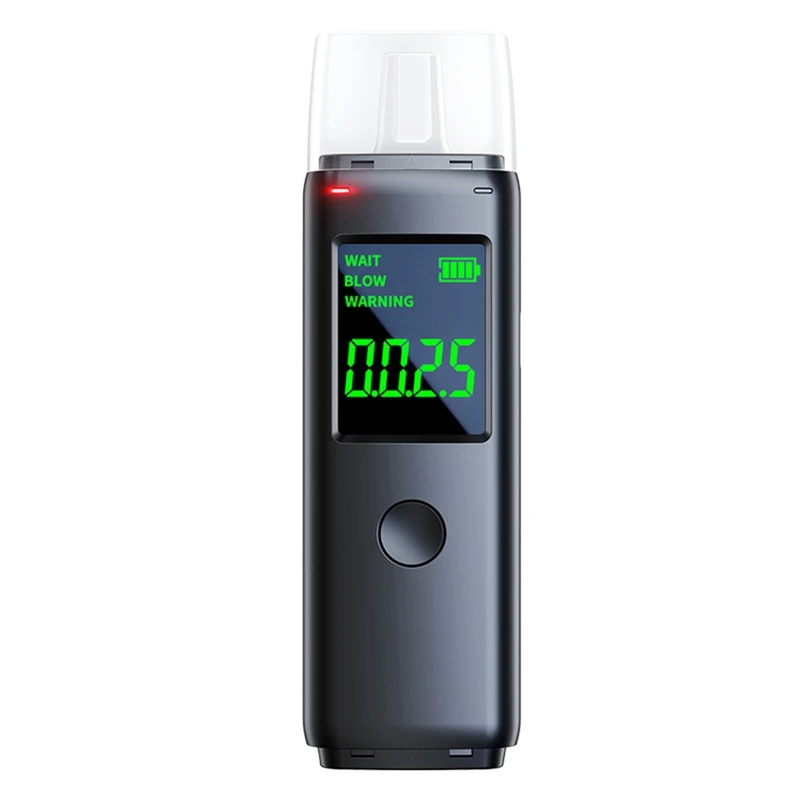 

Portable Breath Alyzer Rechargeable Breath Alcohol Tester Breathalyzer For Personal & Professional Use