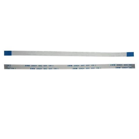 10Pin 0,5 мм Шаг FFC FPC AWM 20624 80C 60V VW-1 A B Тип плоский гибкий кабель 60/100/150/200/250/300/400 мм