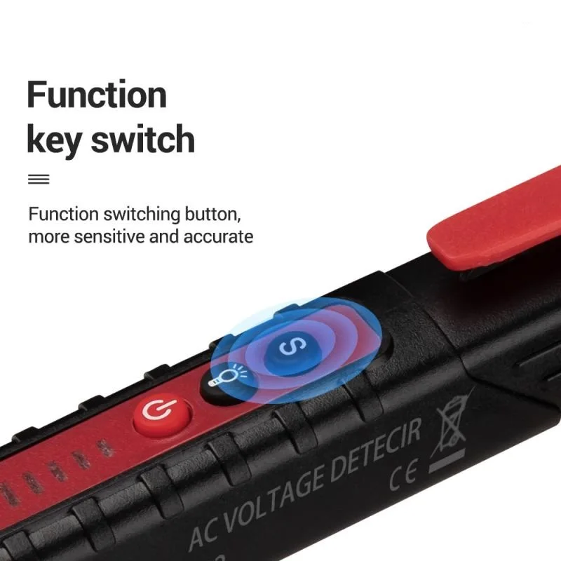 Aneng VD802 Digital Non-contact AC Voltage Detector Tester Voltmeter Ammeter Meter 12V-1000v Pen Current Test Indicator Tool |