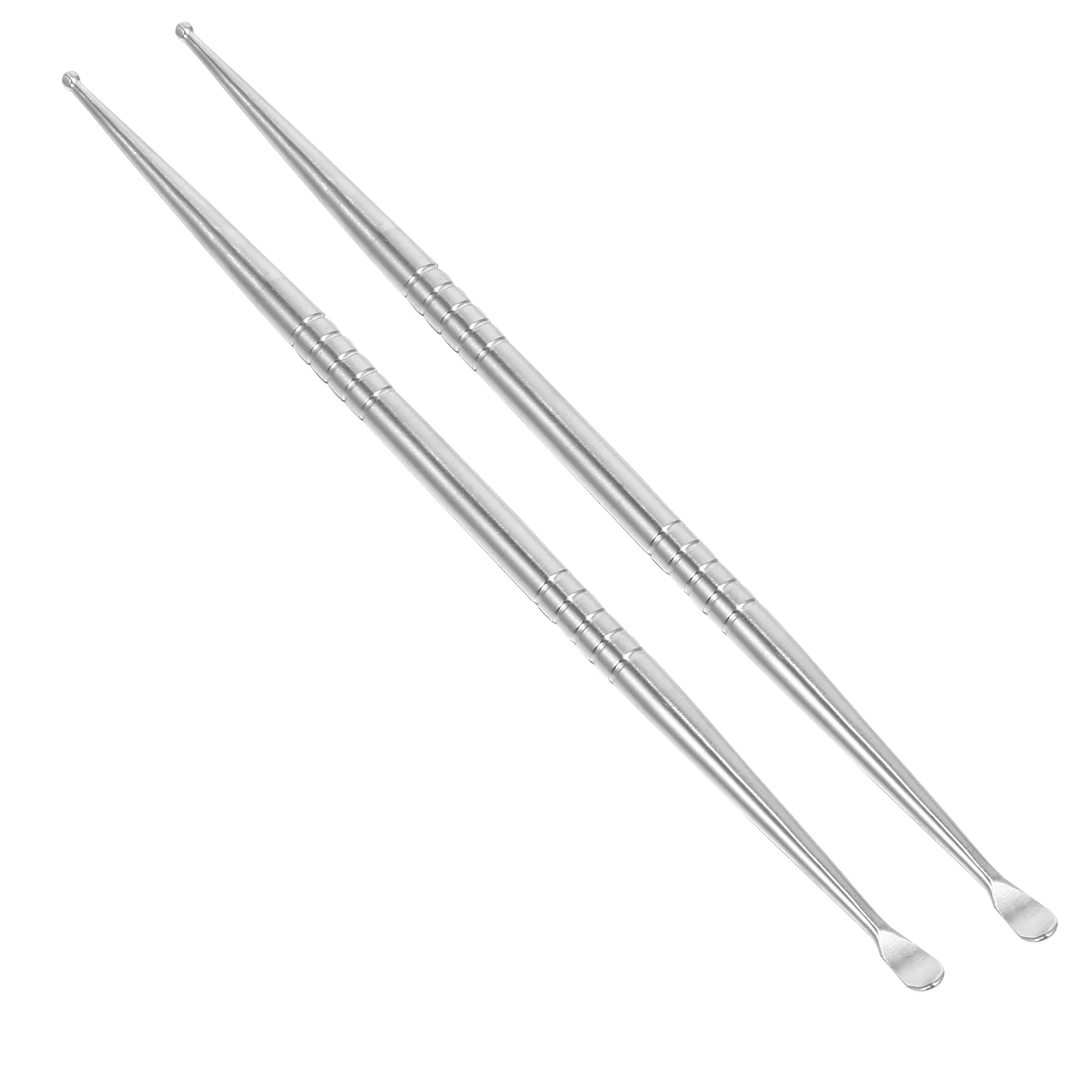 

2 Pcs Spring Kit Auricular Point Probe Pen Ear Probes Pens Acupoint