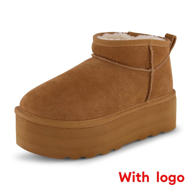 

Women's Hippy Genuine Suede Pull On Platform Boot+Memory Foam