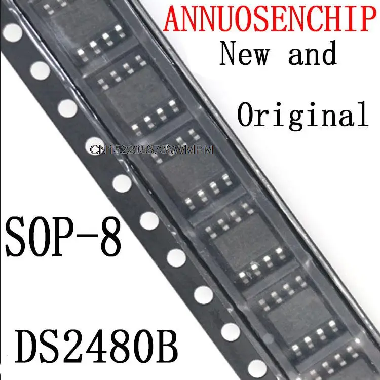 

Новые и оригинальные DS2480B + T & R DS2480 SOP-8 DS2480B, 10 шт.
