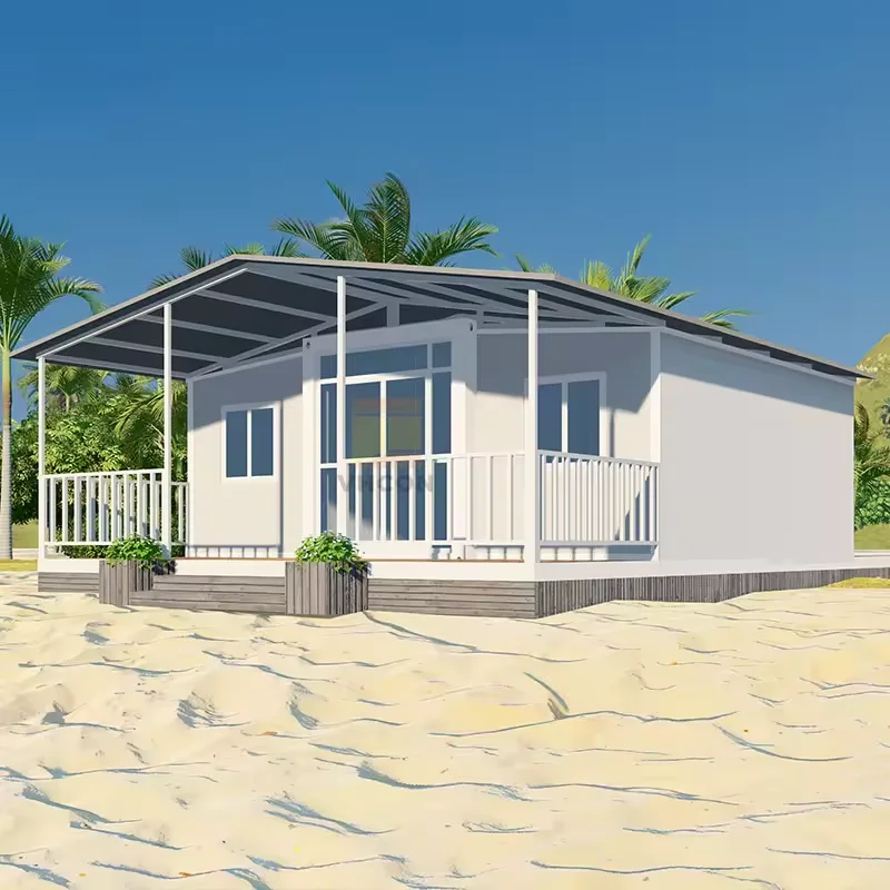 YG Дешевая цена складные контейнерные домики сборная сталь современный дом