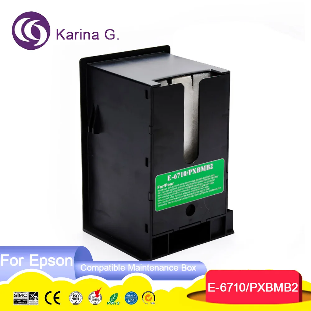 Совместимый бокс для обслуживания чернил T6710 C13T671000 PXBMB2 Epson трудозатратный