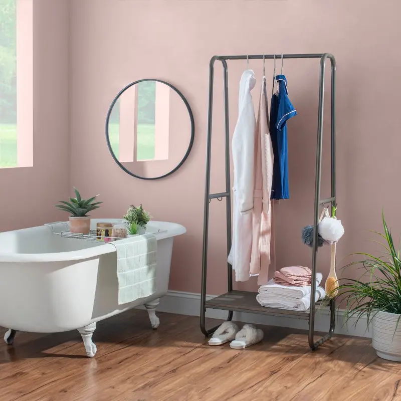 

2023 NEW Athania Clothing Rack Hall Tree, Tall, Pewter