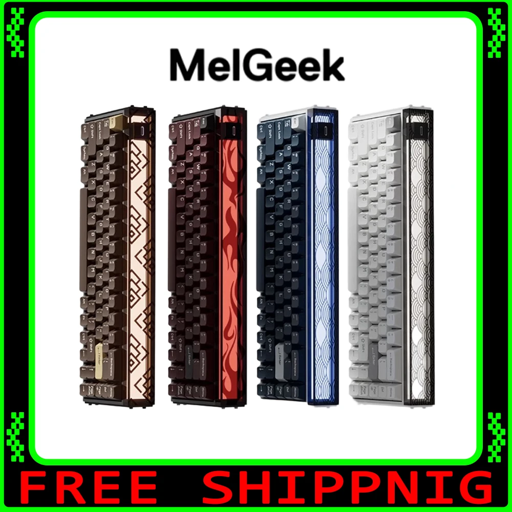 Melgeek MADE68 PRO клавиатура с магнитным переключателем структура корпуса 8k