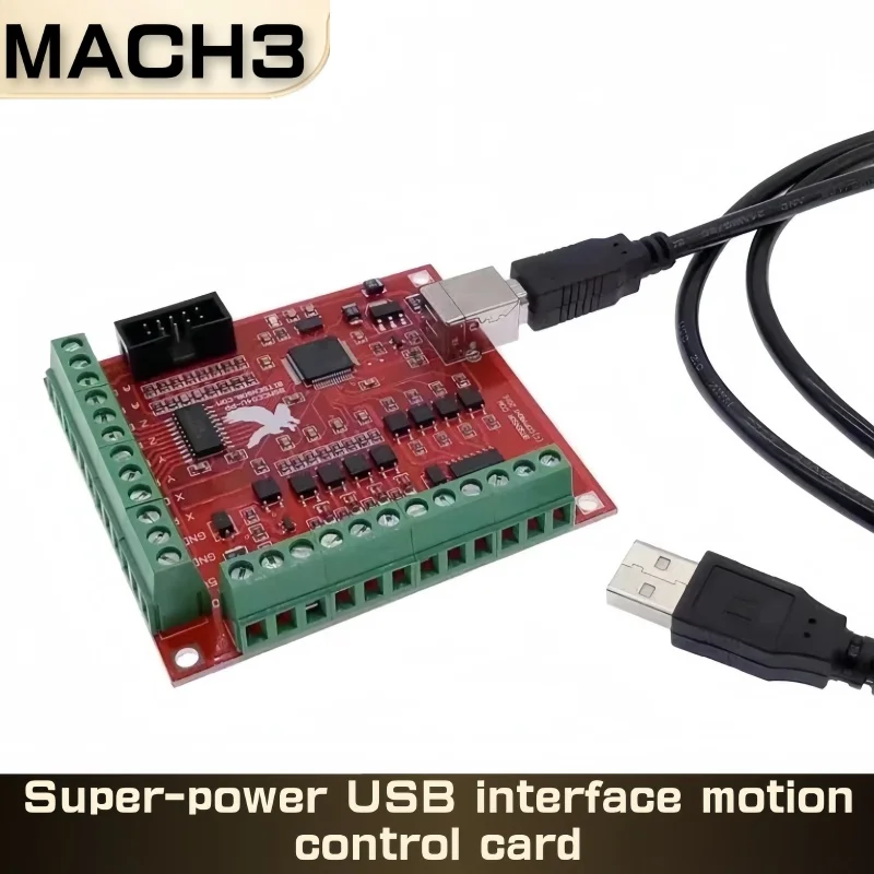 Коммутационная плата MACH3 CNC USB 100 кГц 4-осевой интерфейс драйвер контроллер