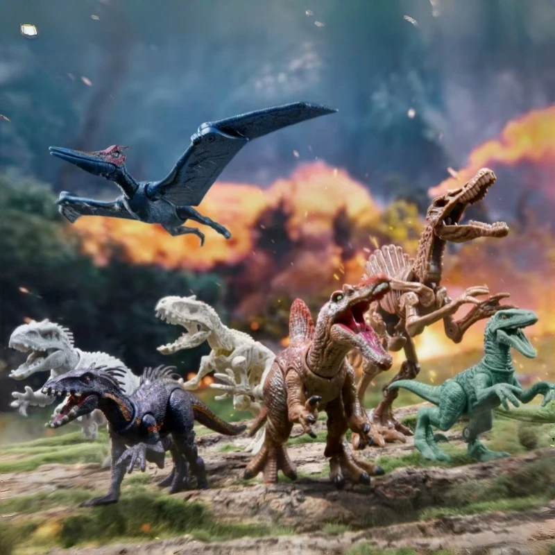 Фото Конструктор BLOKEES Jurassic World Terraventure TS03: Лаборатория Генов, подвижная сборная модель динозавра, игрушка-украшение, подарок №2