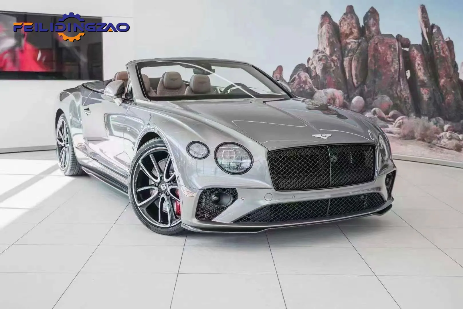 FLDZ Высокопроизводительный передний комплект для губ в стиле W12 Old to New Car