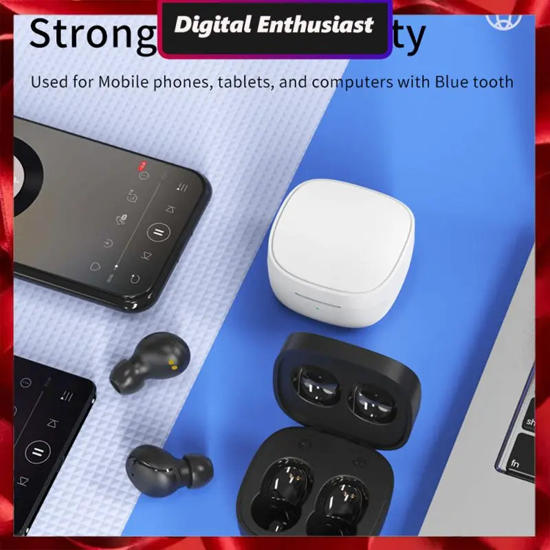 

Музыкальная гарнитура 400 мА/ч, зарядное устройство, Tws наушники, стерео, с длительным временем работы в режиме ожидания, беспроводные наушник...