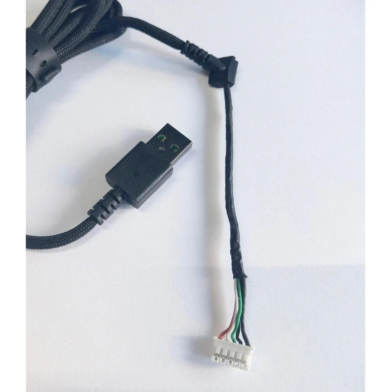 896F Замена линии мыши Прочный USB-кабель для из ПВХ игровой ViperMini черный