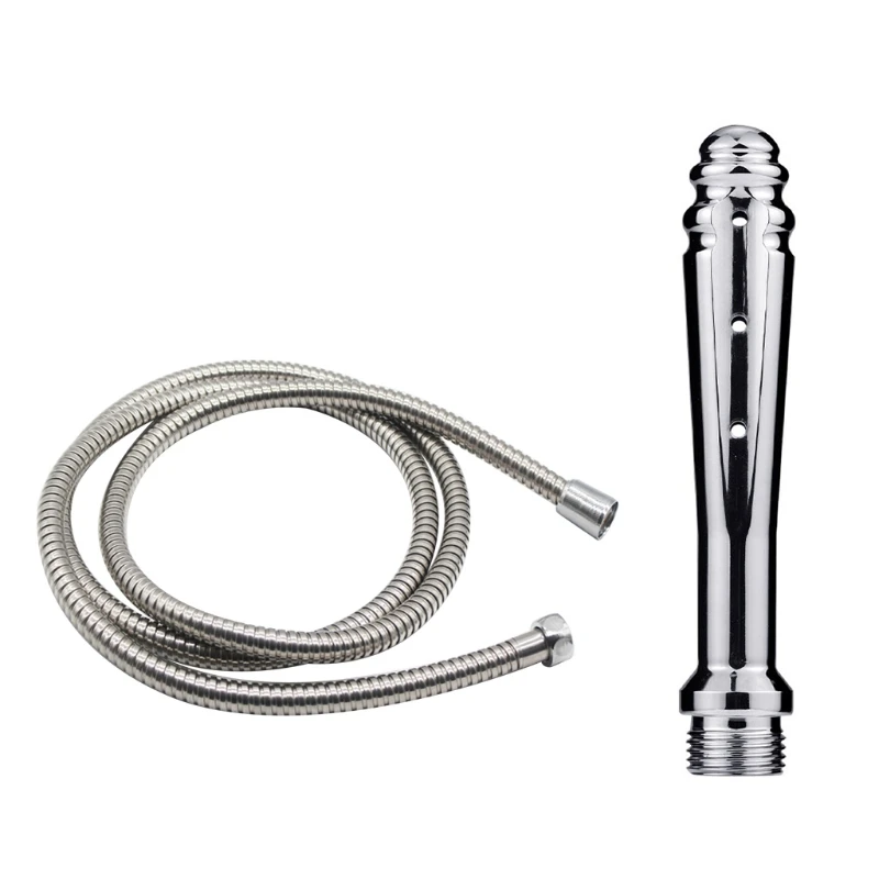 

Enema Cleaning Butt Plug Flusher Shower Vaginal Cleaner Colonic Douche System