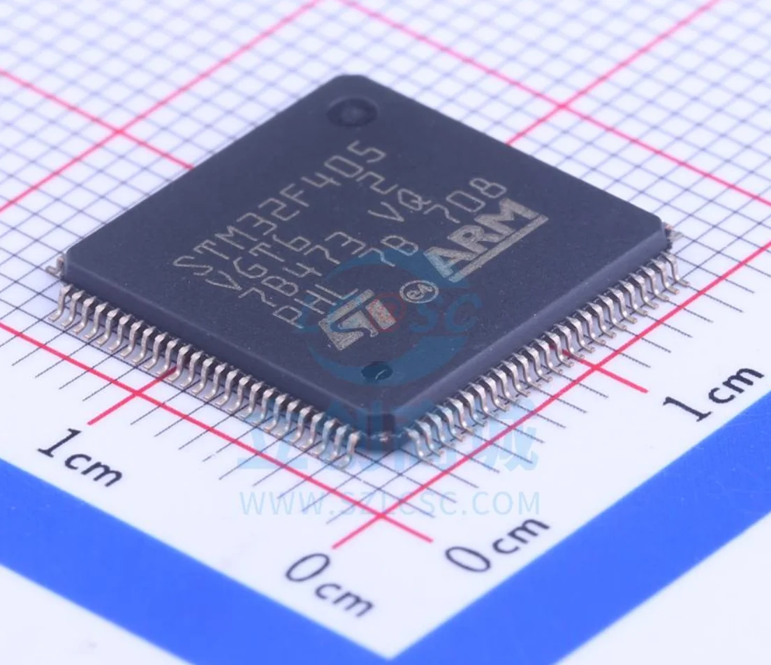 

100% New Original STM32F405VGT6 Package LQFP-100 New Original Genuine Microcontroller (MCU/MPU/SOC) IC Chi