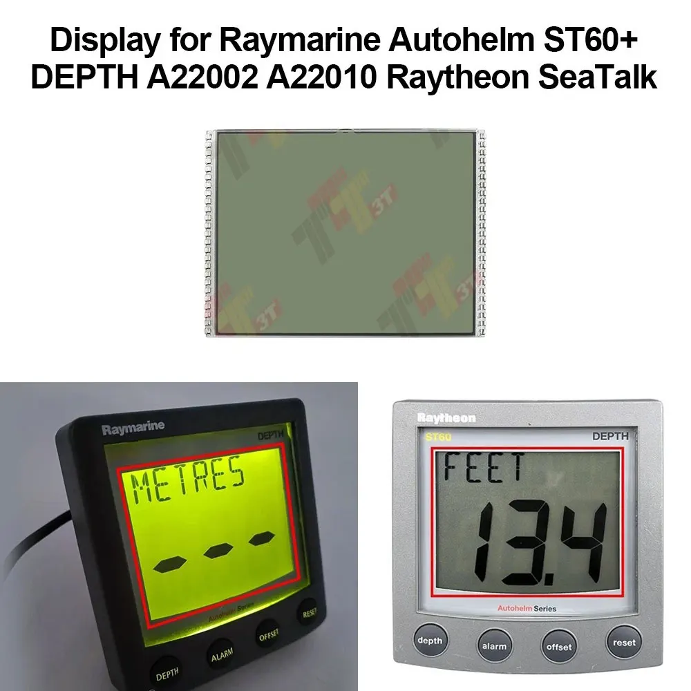 Фото Дисплей для Raymarine Autohelm ST60 ST60+ DEPTH A22009 A22010 A22002 Raytheon SeaTalk №1