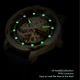 Winner Casual Design Skeleton Watches Men's Retro Style Mechanical Watch Genuine Leather Man Military Wristwatch Golden Reloj Other Image
