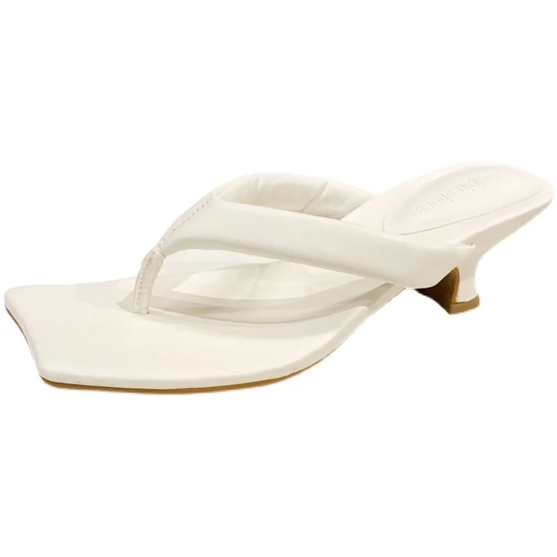 

Новинка лета 2022, подходящие ко всему шлепанцы в Корейском стиле, сетчатая красная толстая фототкань, женская верхняя одежда