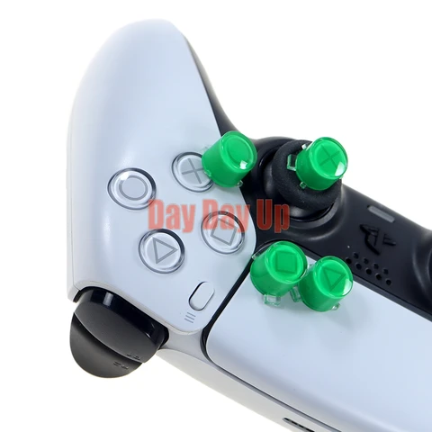 5 комплектов для замены контроллера PS5, пластиковые кристаллы ABXY, кнопка триггера, запасная часть для Playstation 5, геймпад