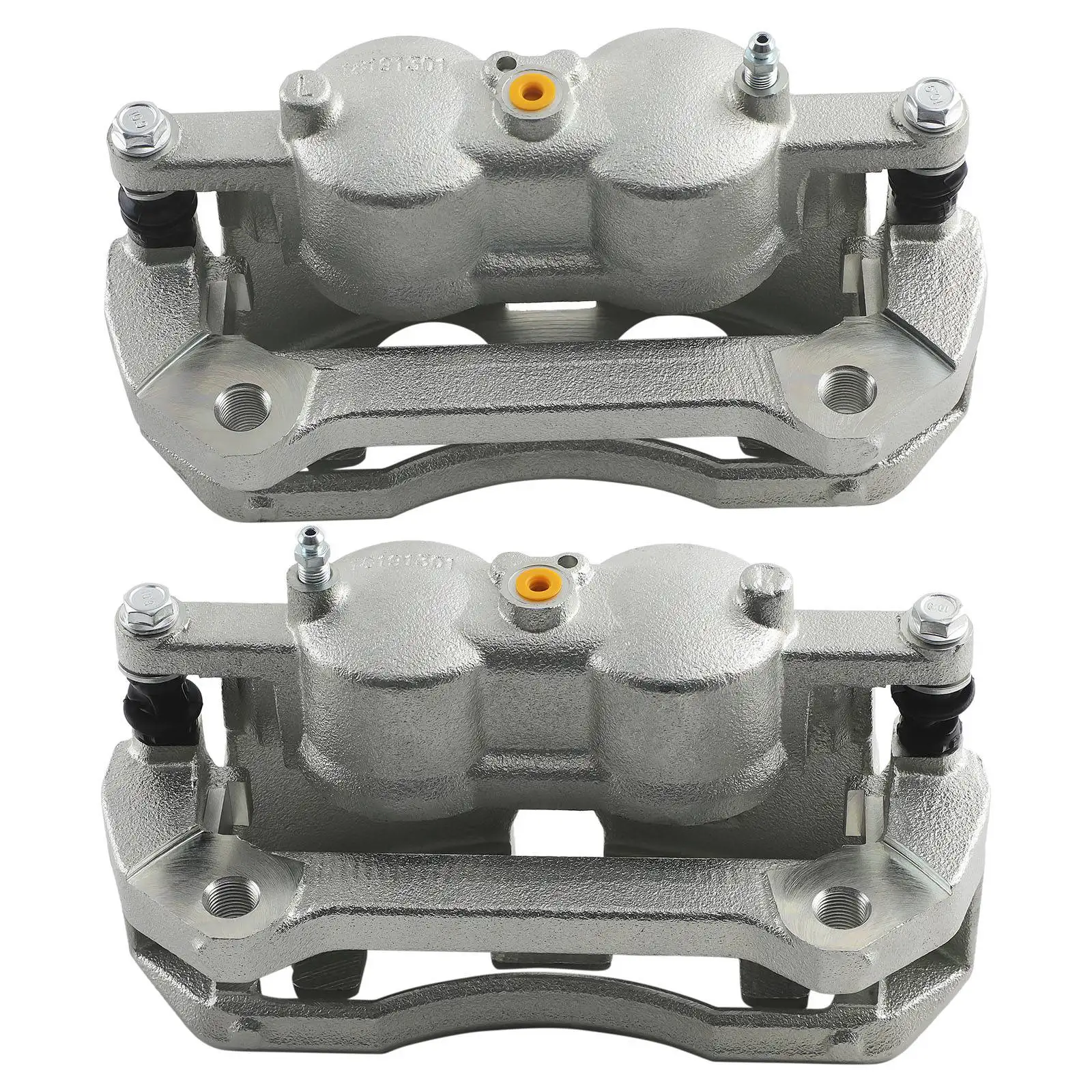 2 шт. передние левые и правые тормозные суппорты с кронштейном для F-150 2015-2016 V6 7L