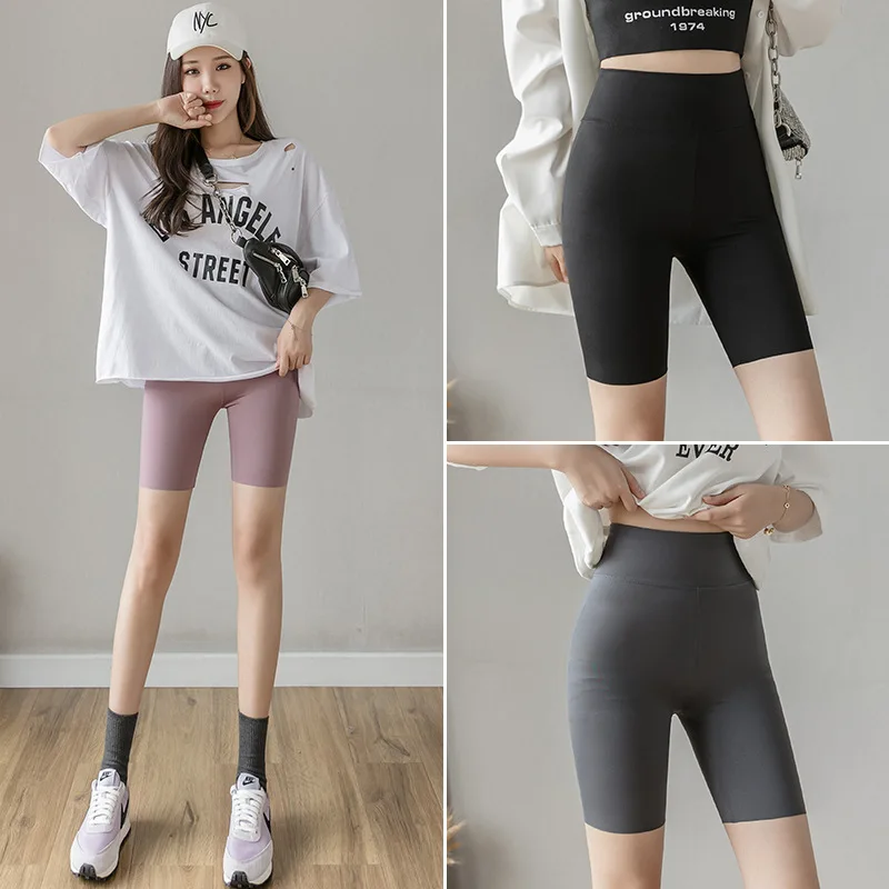 

Yoga Bottom Pants for Women Outerwear Summer New High Waist Abdominal and Hip Lifting Sports Cycling Shorts Running Yoga Pants
