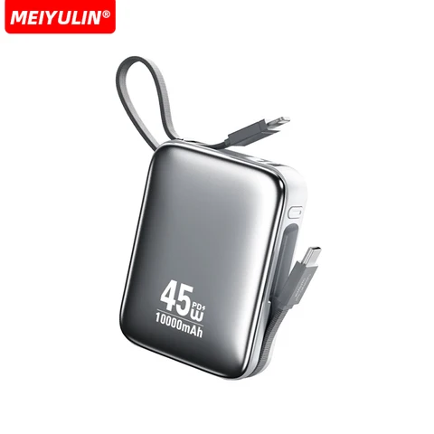 20000 мАч, 45 Вт, внешний аккумулятор для ноутбука, портативный кабель USB C 10000 мАч, быстрая зарядка, мобильный внешний аккумулятор для iPhone, Samsung, Xiaomi
