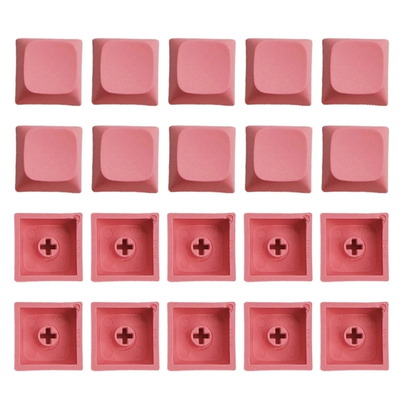 20 шт. цветные колпачки для клавиш из ПБТ механических клавиатур пустые