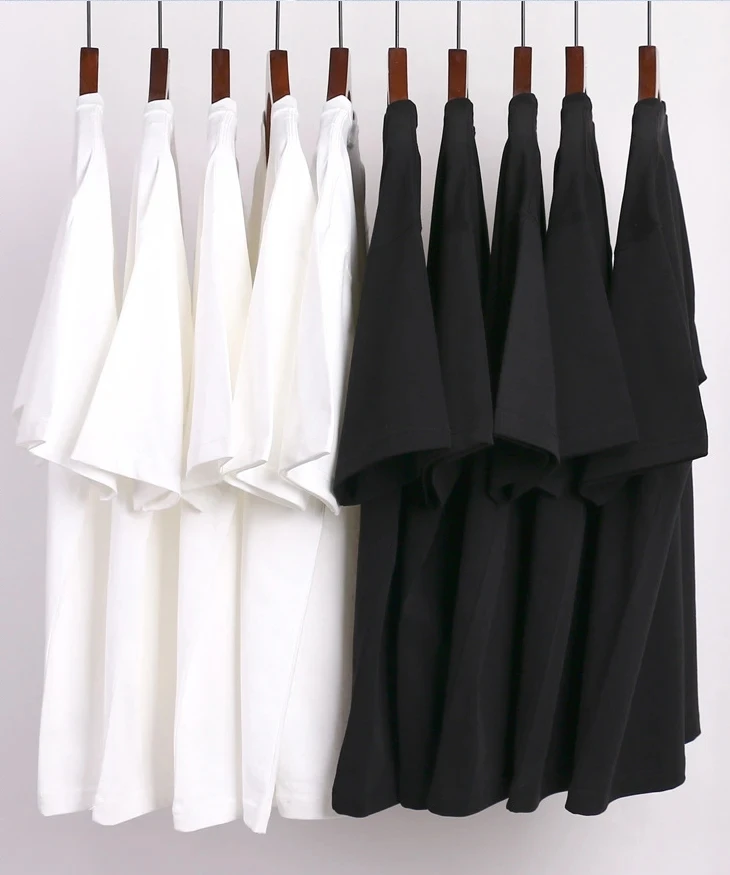 Мужские я просто смотрю на меня! черные футболки с принтом хлопковая одежда