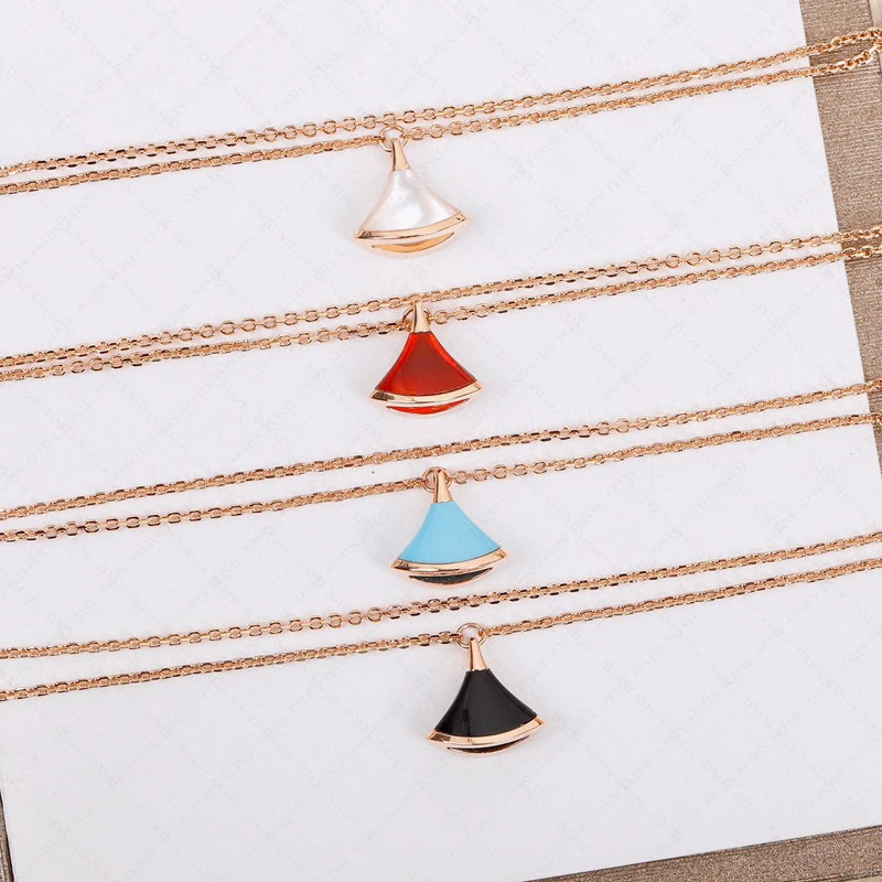

Bracelet For Women 925 Sterling Silver Sector Natural Stone Small Skirt Gold Luxe Lady Fashion Brand Party Luxury Charm Jewelry