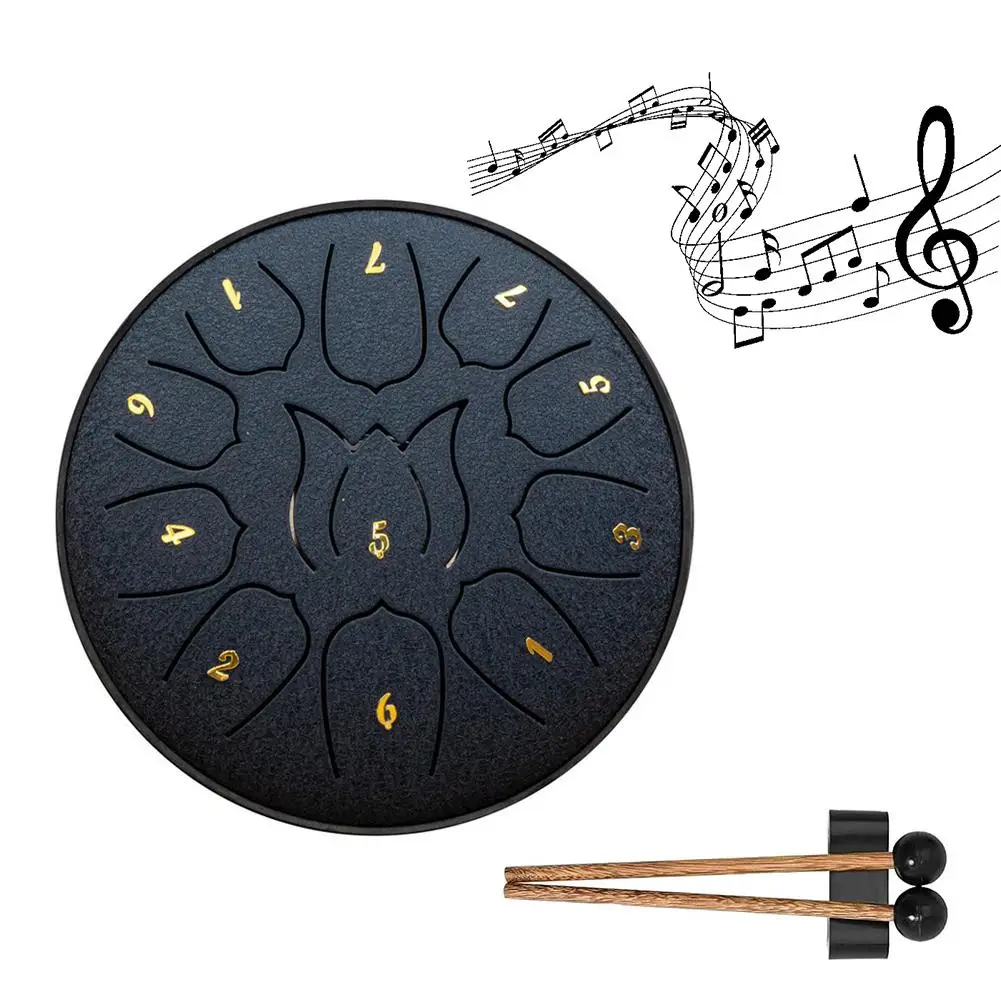 6-дюймовый 12-тоновый ВОЛШЕБНЫЙ БАРАБАН стальной дождь барабан для наружного сада