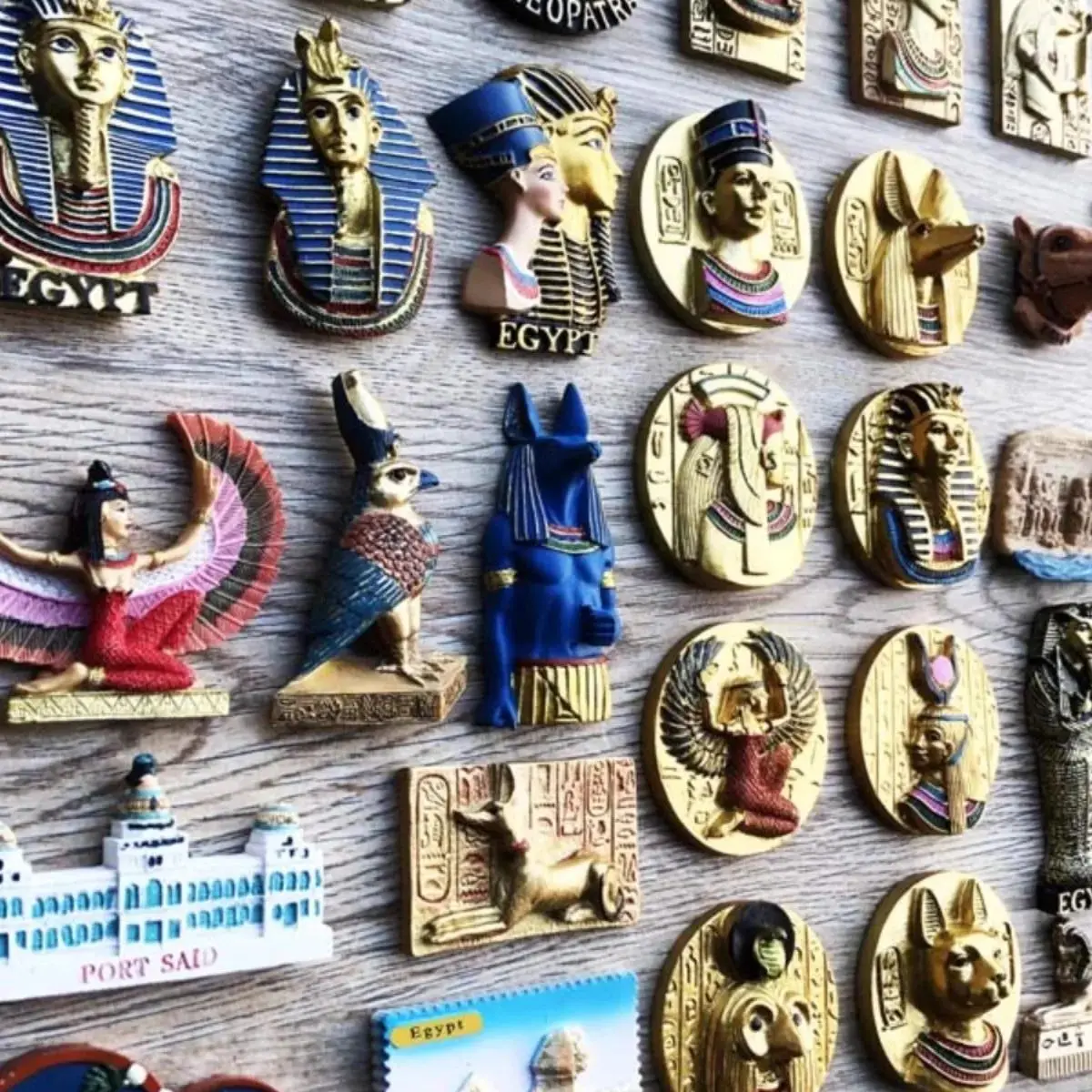 Подарок Египет креативный культурный ландшафт семейная наклейка на холодильник