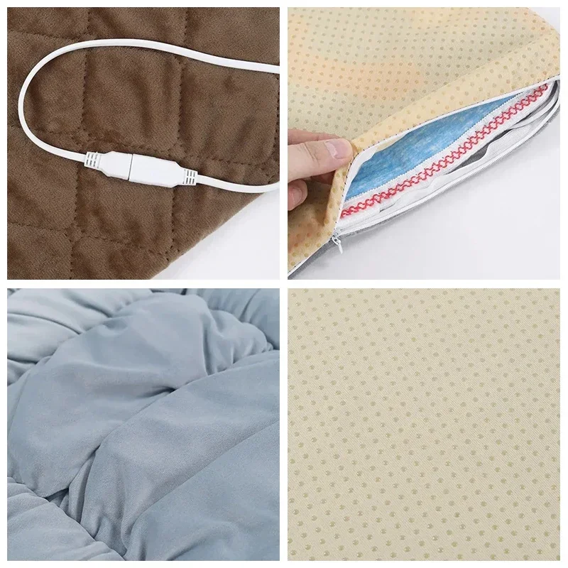 Подушка с подогревом электрического сиденья подушка для офисного съемная